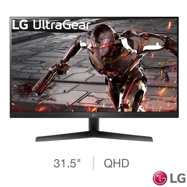 LG 32GN600-B, 31.5 Inch QHD VA Gaming 