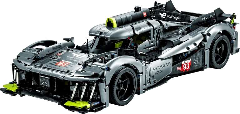 LEGO Technic PEUGEOT 9X8 24H Le Mans Hybrid Hypercar - Model 42156 £134.98 Members Only @ Costco