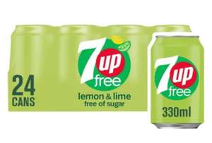 7up Free, 330 ml (Pack of 24) £6.95 @ Amazon