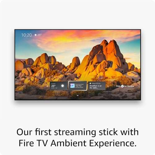 All-new  Fire TV Stick 4K Max streaming device | supports Wi-Fi 6E,  Ambient Experience
