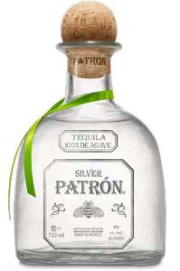 Patron Silver (70cl) - £25 + £2.49 delivery / Free delivery with £20 spend @ Getir