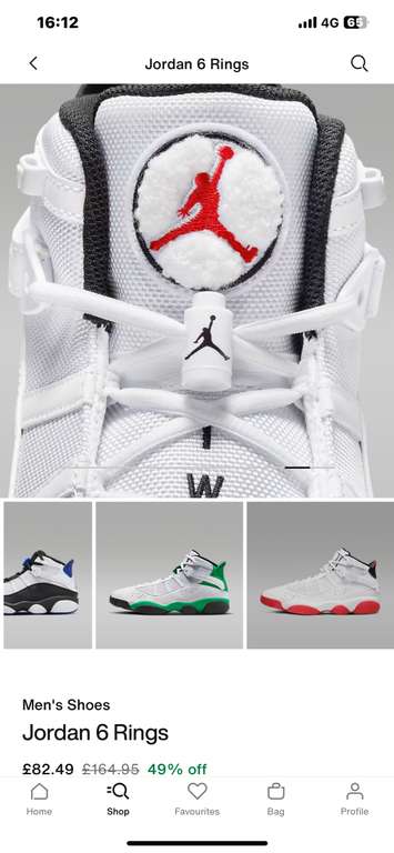 Jordan 6 Rings Men's Shoes