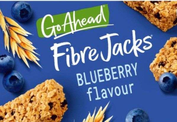 Go Ahead Fibre Jacks - Blueberry or Raspberry Flavour - 6 for £1 @ Heron Foods