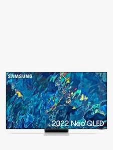 Samsung QE65QN95B (2022) Neo QLED HDR 2000 Nit 4K Ultra HD TV 65 inch + TVPlus/Freesat £1529.10 Del With Code + £100 Gift Card @ John Lewis