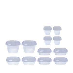 Kitchen Solutions Click and Fresh Food Storage Containers x12 - BPA Free @ Romford