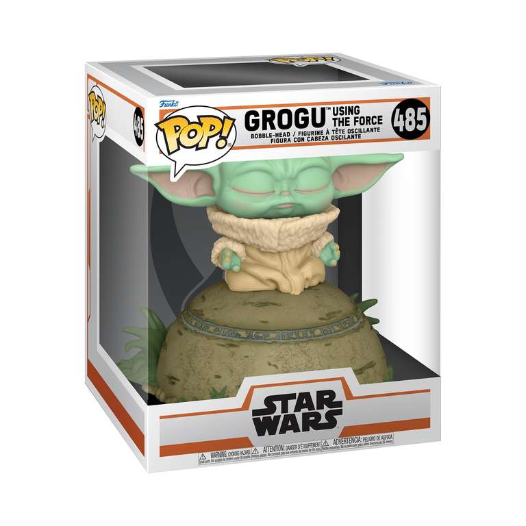 Funko POP! Deluxe: Star Wars: the Mandalorian - Grogu Using Force - with Special Effects