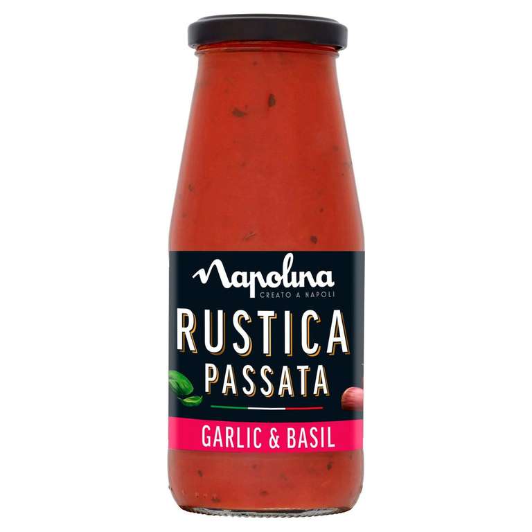 Napolitana Rustica Passata 430g 4 for £1 @ Farmfoods Thetford, Probably Nationwide