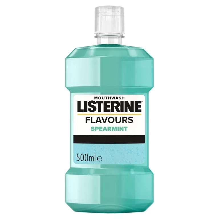 Savers Listerine Different Flavours Spearmint etc size 500ml Instore and Online £1.79 instore or £4 delivery @ Savers
