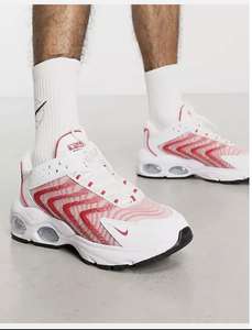 Nike Air Max Tailwind NN trainers in white and red - w/Code