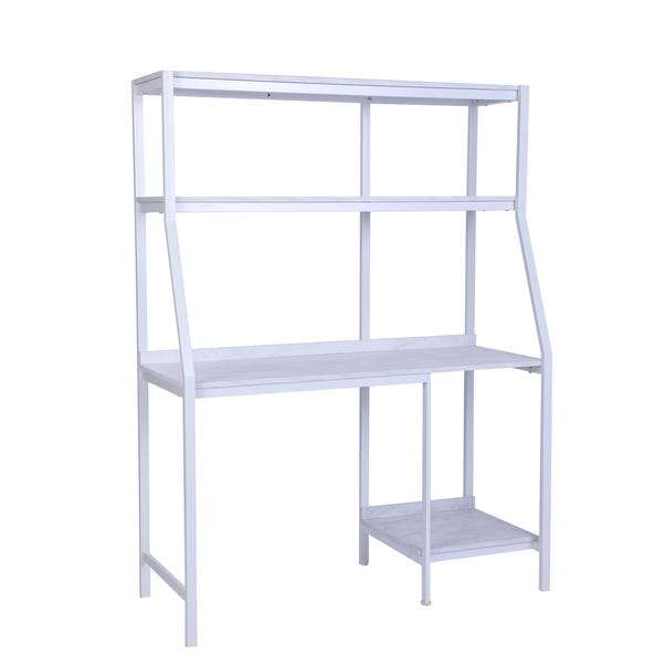 Marina Marble Effect Ladder Desk Further Reduction + Free Click and Collect