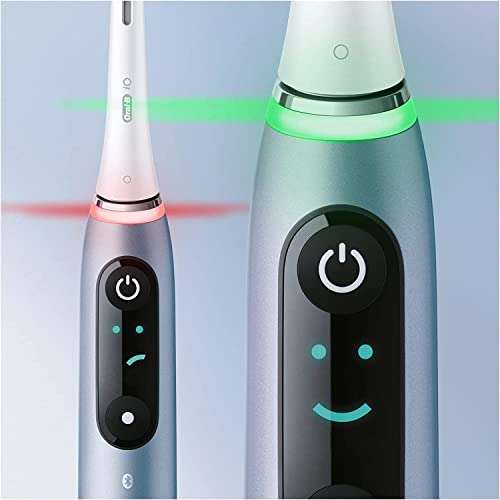 Oral-B iO9 Electric Toothbrush, App Connected Handle, 1 Toothbrush Head, Charging Travel Case & Magnetic Pouch, 7 Modes, Special Edition