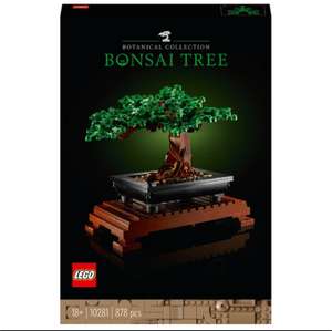 LEGO Icons 10281 Botanical Collection Bonsai Tree Flowers Set for Adults