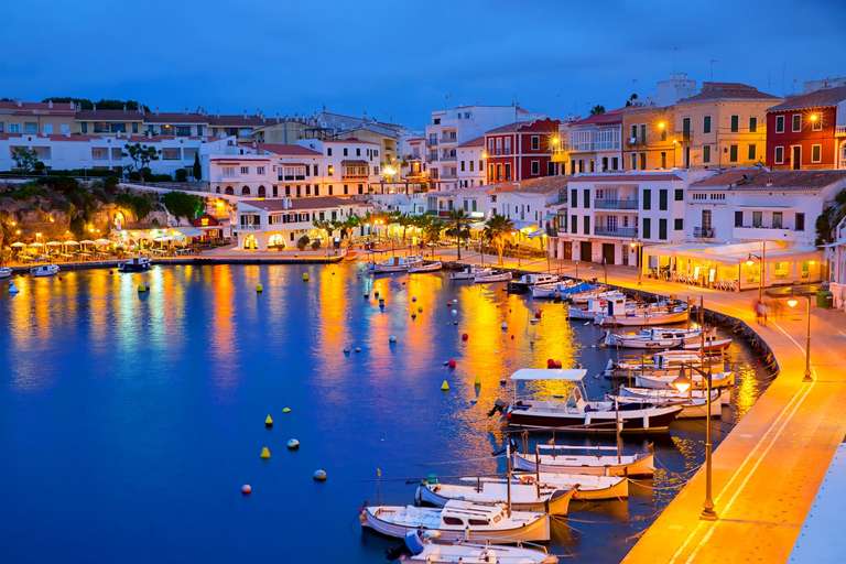 Direct Return Flights to Menorca, Spain from various airports - April Dates (e.g. 15th - 22nd) - Hand Luggage