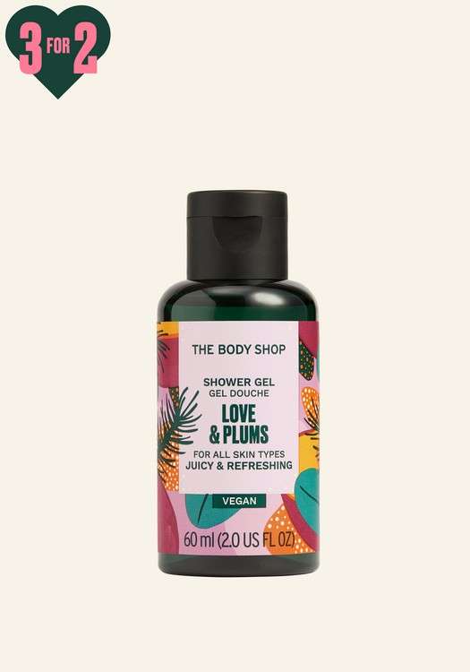 Up to 50% Off+3 For 2 On All Sale Items eg Love&Plums Shower Gel £1/Avocado Body Yogurt £8.40+£3.49 Delivery/Free on £35+spend @TheBodyShop