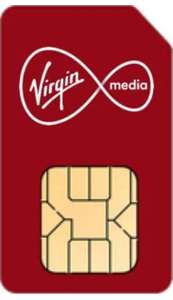 Virgin (O2) 30GB data/ 12pm + £25 Amazon Gift Card Or 12GB Data / £7pm + £15 gift card, 1 Month, EU roaming @ Giftcloud / Virgin Media