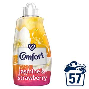 Comfort Jasmine & Strawberry Fabric Conditioner (57 Wash)/Waterlily & Lime (57 Wash) £2.50 Each (Bonus Card Price) Delivery Only @ Iceland