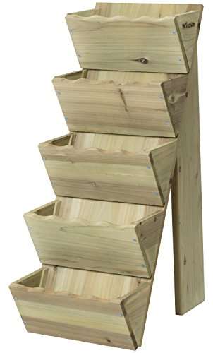 Woodside 5 Tier Wooden Decorative Garden Flower Herb Planter £36.98 Sold and dispatched by Outdoor Value on Amazon
