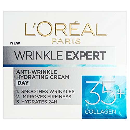 Skin Expert L'Oreal Paris 35+ Collagen Anti-Wrinkle & Hydrating Day Cream £4.99/£4.49 with voucher & Subscribe & Save @ Amazon