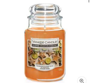 Yankee Candle Home Inspiration Large Jar Citrus Gingerbread £8.50 free collection @ Homebase