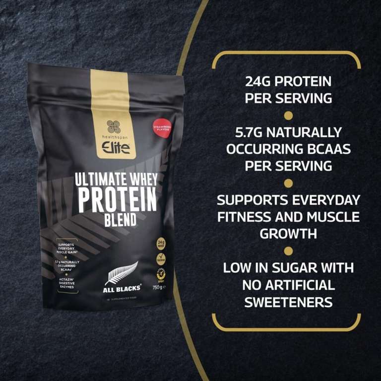 Ultimate Whey Protein Blend - Strawberry - With Code