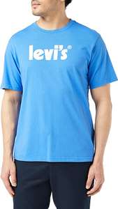 Levi's Men's Ss Relaxed Fit Poster Tee Palace Bl T-Shirt in Blue, Sizes XS-XXL (Not L) - £11.83 @ Amazon