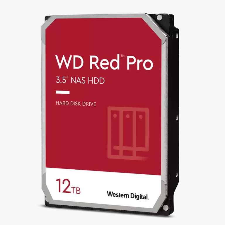 2 x 12 TB WD Red Pro NAS Hard Drives - £428.39 Delivered @ Western Digital