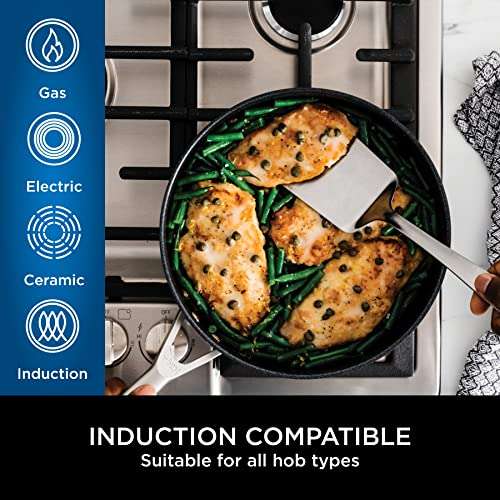 Ninja ZEROSTICK Premium Cookware 26cm Sauté Pan w Glass Lid £34.99 @ Amazon UK
