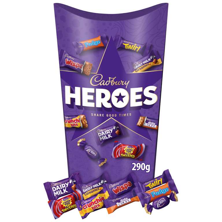 Cadbury Heroes Chocolate Gift Box 290g