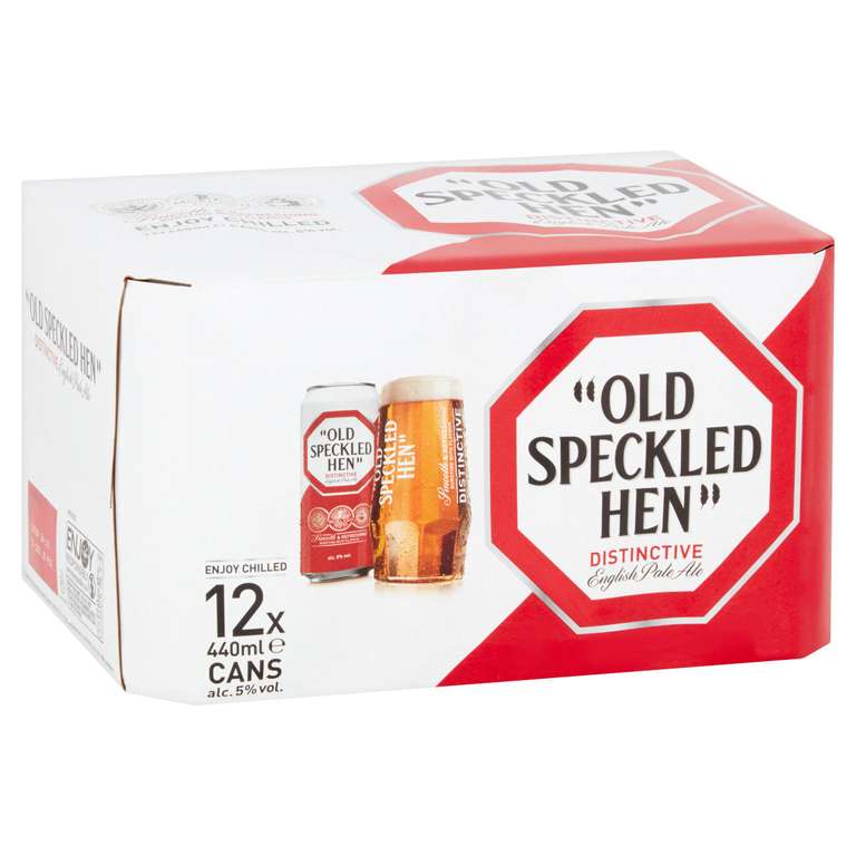 24 cans of Old Speckled Hen Ale (12x440ml) X 2 for £20 @ Sainsbury's