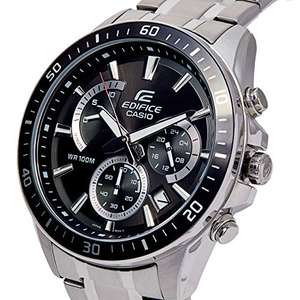 Casio Edifice Men's Watch EFR-552D 47mm Stainless Steel £52.78 delivered with voucher @ Amazon Germany