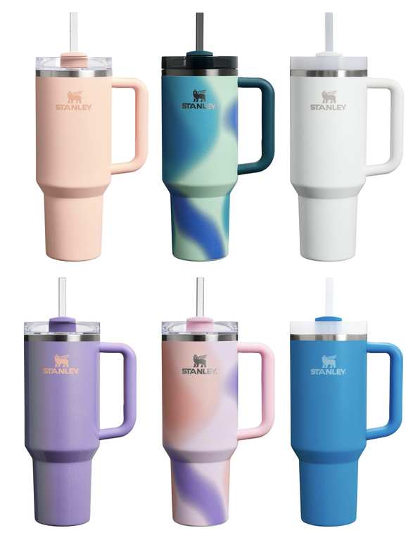 STANLEY 1913 Quencher H2.0 FlowState Tumbler 1.2L - Stainless Steel Tumbler With Straw | 6 Colours