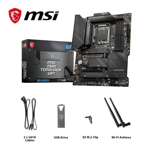 MSI MAG Z690 TOMAHAWK WIFI Motherboard ATX DDR5 - Like New - £136.65 at checkout Prime Exclusive @ Amazon Warehouse