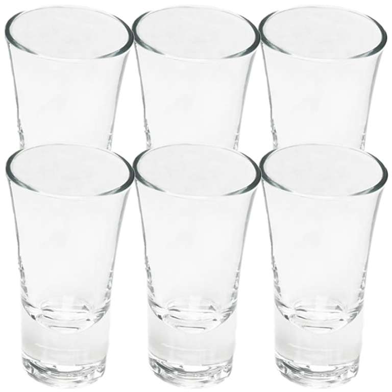 Wilko Shot Glasses 6 Pack Free Click & Collect