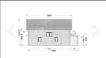 Log Cabin House DARLA (44+44 mm + Insulation PLUS, BRF), 180 m² (5 Bed, 3 Bath)
