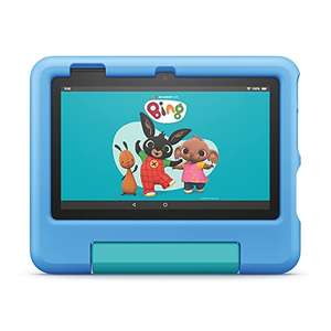 Amazon Fire 7 Kids tablet | 7" display, ages 3–7, 16 GB, Choice of Colours 2 Year Worry Free Guarantee