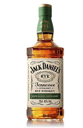 Jack Daniel's Tennessee Straight Rye Whiskey, 45% - 70cl £20 @ Amazon