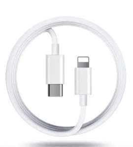 2x USB-C to Lightning Cable for Apple iPhone/iPad
