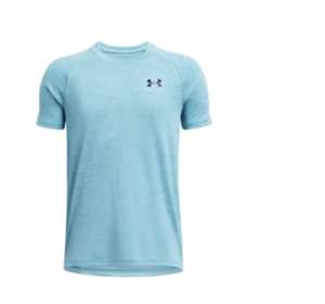 Boys under armour tech t shirt in Blue. Free click and collect from ups collection point