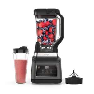 Ninja 2-in-1 Blender with 3 Automatic Programs; Blend, Max Blend, Crush, and 4 Manual Settings, 2.1L Jug & 700ml Cup,1200W