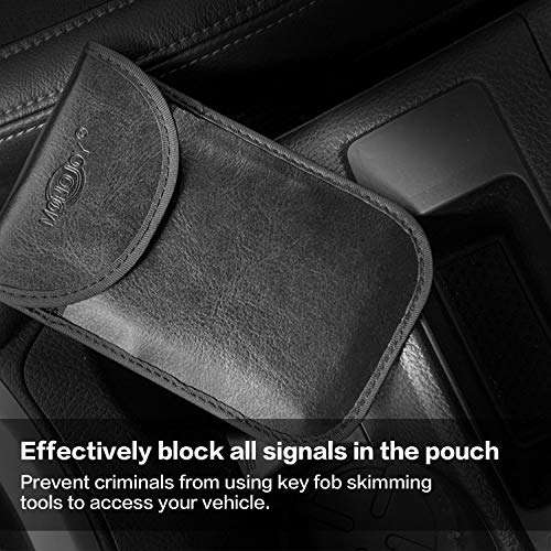 Faraday Pouch for Car Keys - 2 pack £6.79 - Sold by GeerEu / Fulfilled By Amazon