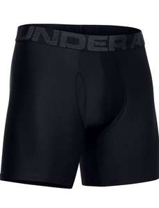 Under Armour Tech "6inch" 2 Pack, Men's Boxers size M & L - £17.49 at amazon