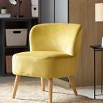 Occasional Chair - Grey / Yellow / Pink £33.30 with newsletter signup code (free c+c)