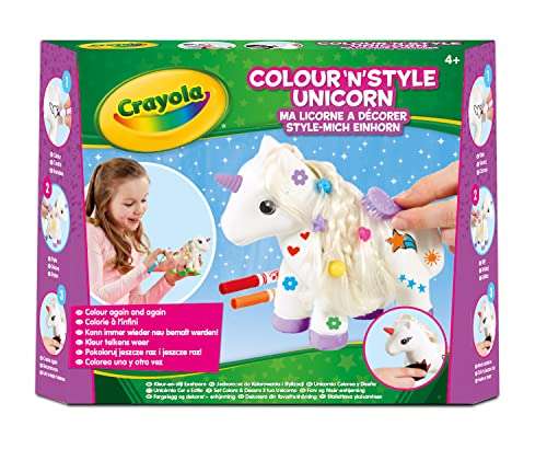 CRAYOLA Colour 'n' Style Unicorn | Colour Your Own Unicorn Again and