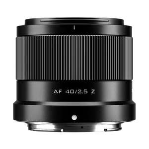 Viltrox AF 40mm f/2.5 Z Lens ( Nikon Z Mount / Full Frame / ED Elements / USB-C port / Pre-order )