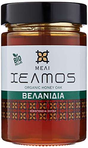 Helmos Greek Organic Oak Honey 450 g £6.39 @ Amazon