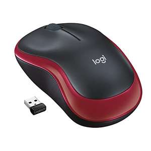Logitech M185 Wireless Mouse, 2.4GHz with USB Mini Receiver, 12-Month Battery Life, 1000 DPI Optical Tracking - Red £8.99 @ Amazon