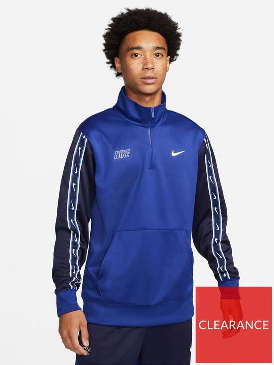 Mens Nike Repeat Poly Knit Double Crest 1/2 Zip Sweat Jacket - £22.50 + Click & Collect £3 / Delivery £3.99 @ Very