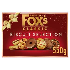 Fox's Classic Biscuit Selection 550g - Nectar Price