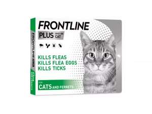 Frontline Plus for Cats - 12 pipettes