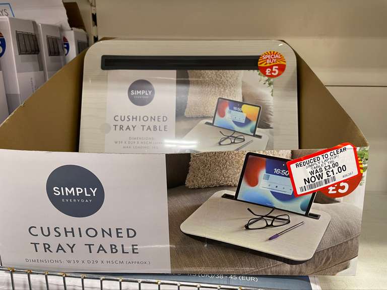 Small cushioned laptop tray (Accrington)